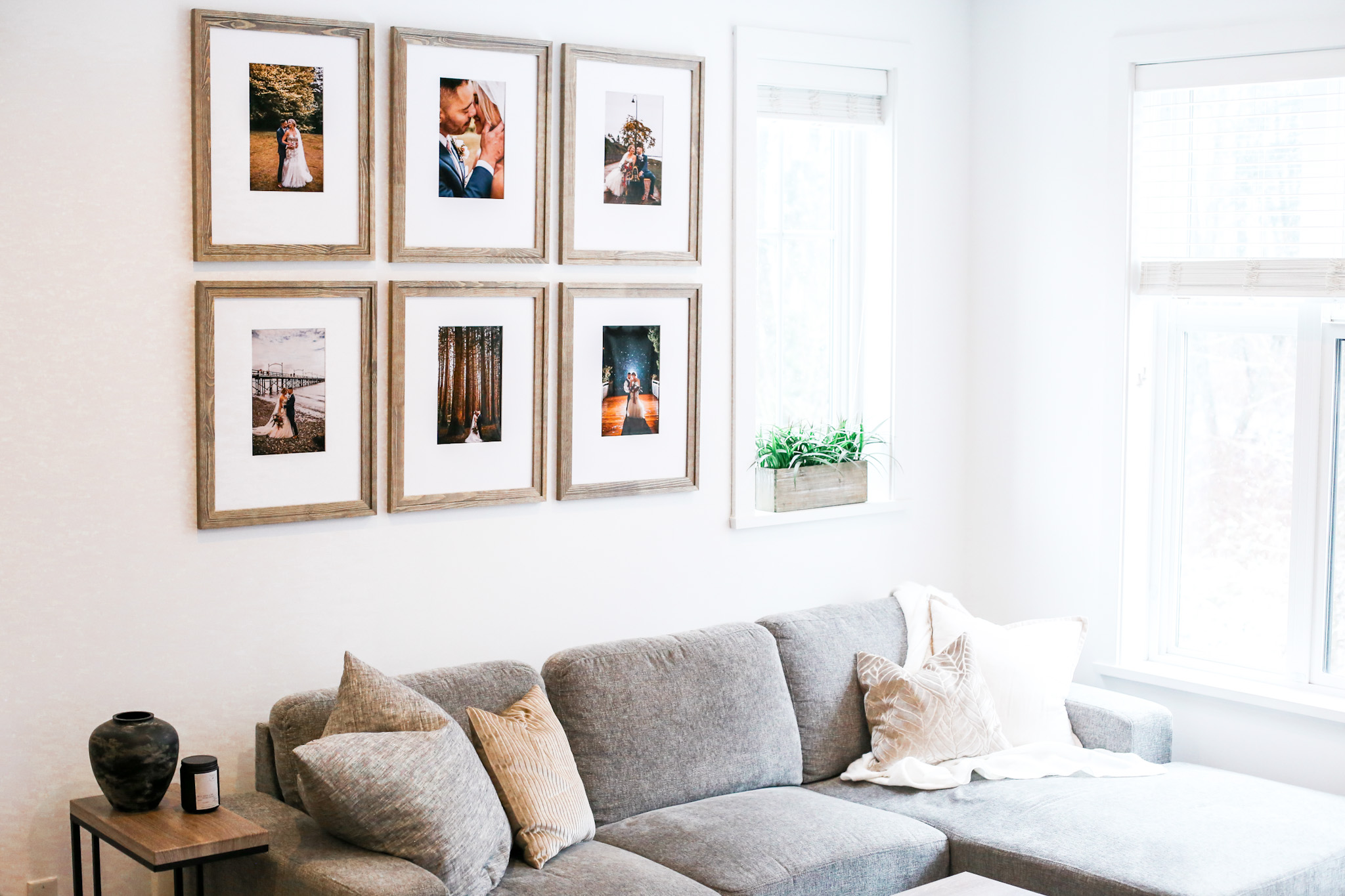 Our Gallery Wall & Sources For Frames, Mats and Photography